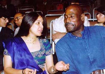 Neena Gupta and Viv Richards