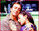 Sanjay Dutt and Namrata Shirodkar in Vaastav