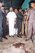 A heavily guarded Mahanta in Nalbari after ULFA went on a rampage