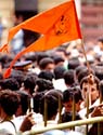 Participants at the Arun Gawli rally