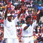 Mahesh Bhupathi and Leander Paes