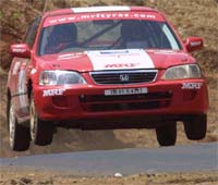 Naren Kumar in his Honda City