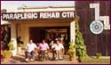 Outside the Paraplegic Rehabilitation Centre