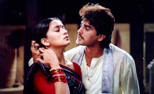 Madhuri and Ayub Khan