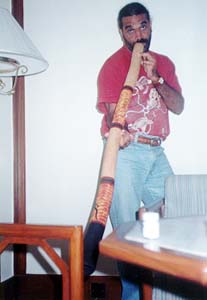 David Hudson on the dedgeridoo