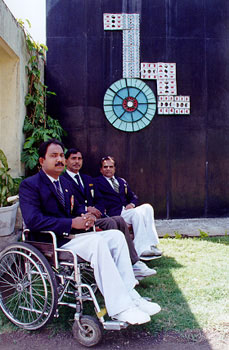 Some of the inmates who participated in the para-Olympics